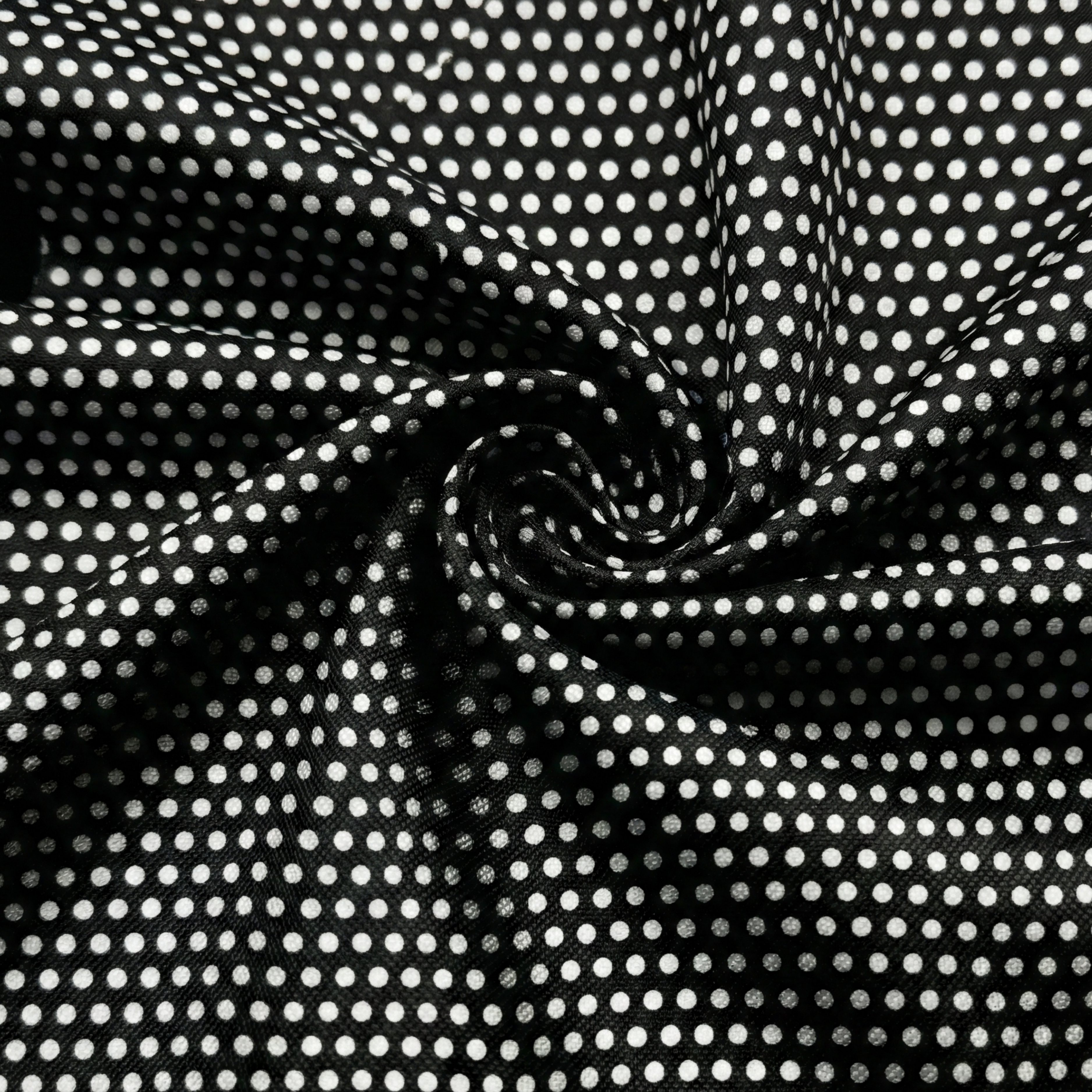 Black & White Polka Dot Pocket Squares