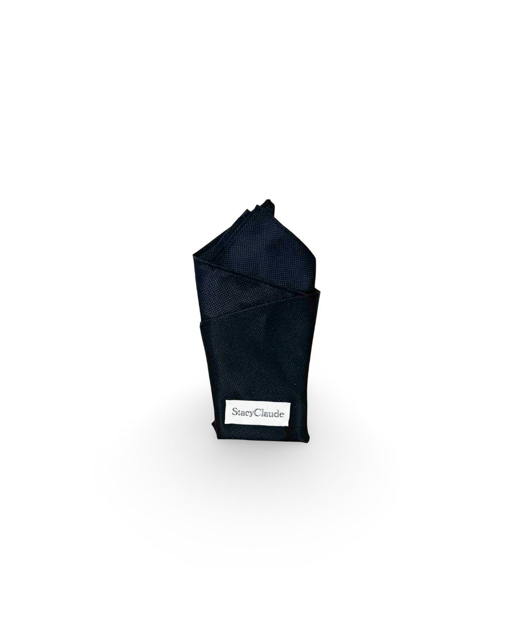 Muse • Black - Signature Fold Pocket Square
