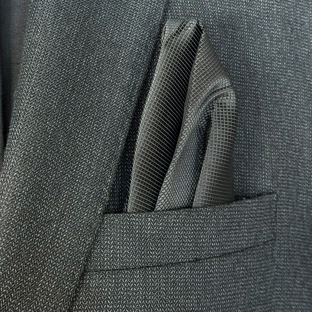 Cloud9 • Black - Puff Fold Pocket Square