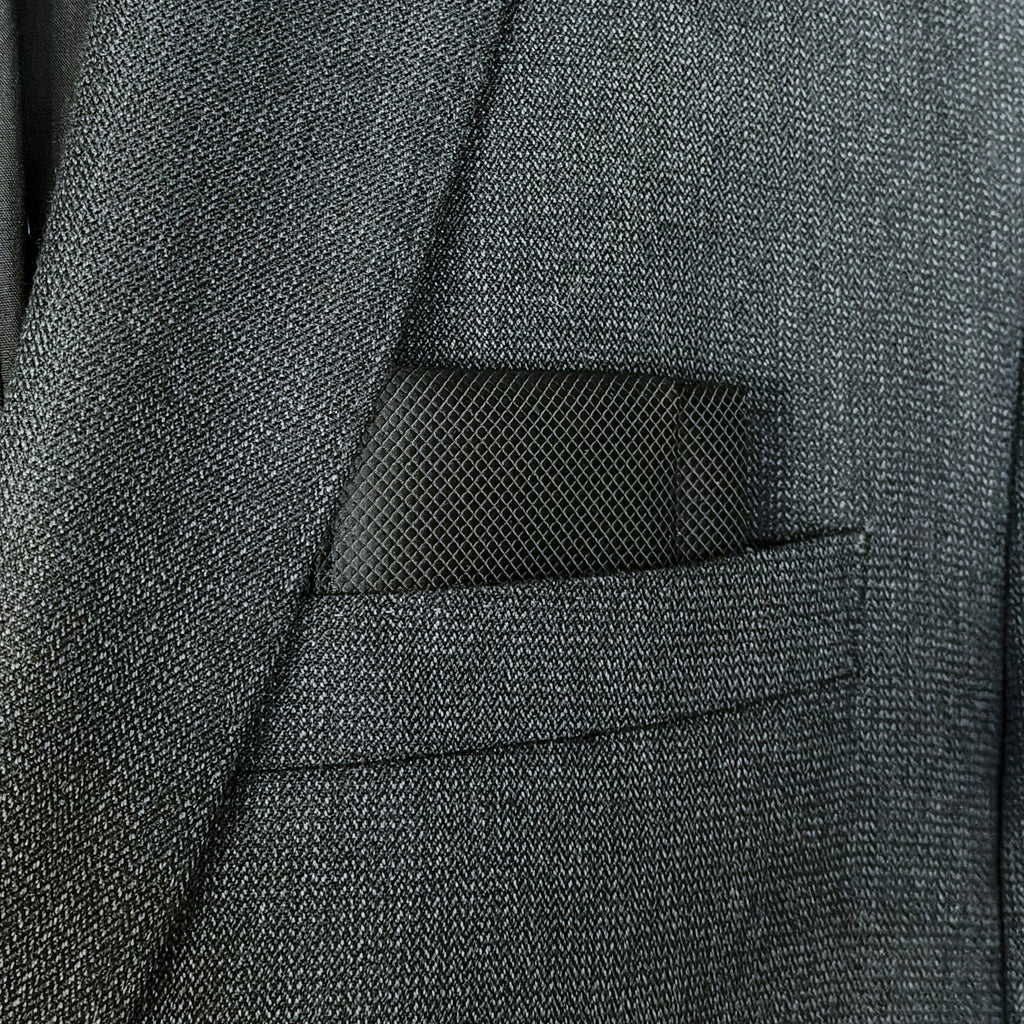 Dash • Black - Signature Fold Pocket Square