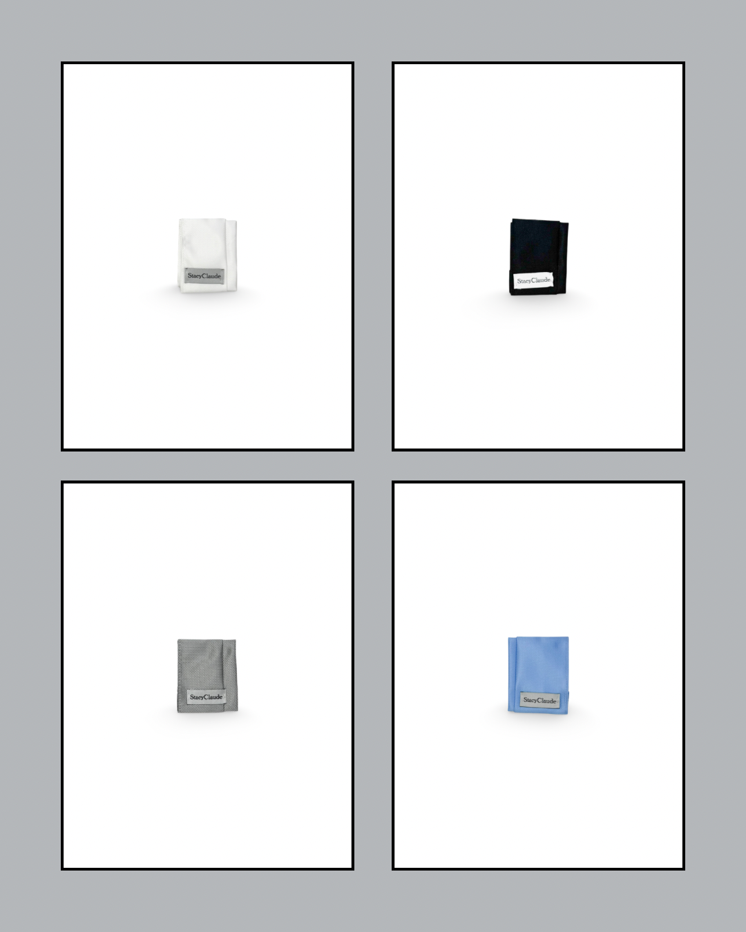 Dash Collection - 4-Piece Pocket Square Bundle