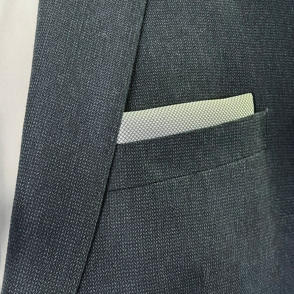 Legacy • Grey - Presidential Fold Pocket Square