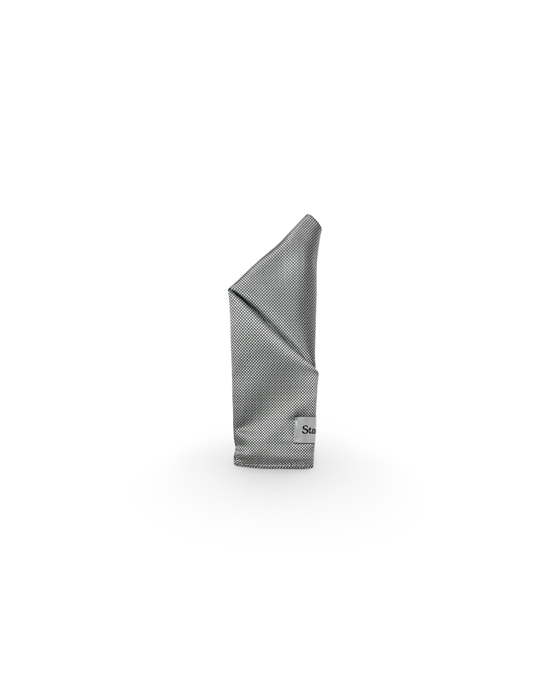 Summit • Grey - Signature Fold Pocket Square